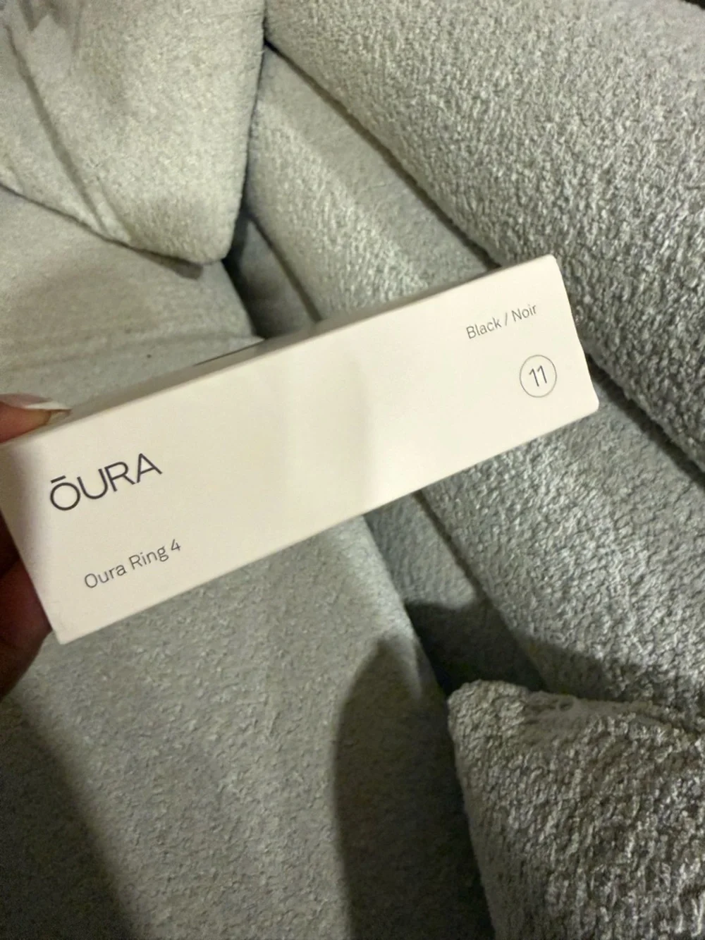 Oura Ring 4 Smart Health Ring – Black
